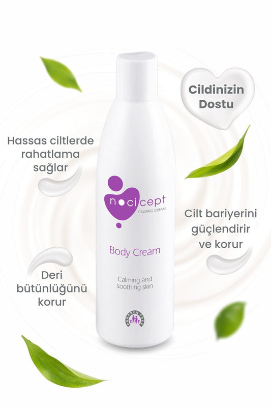 Body Cream 300 ml / Hassas Vücut Bakımında Nemlendirici ve Yatıştırıcı Krem