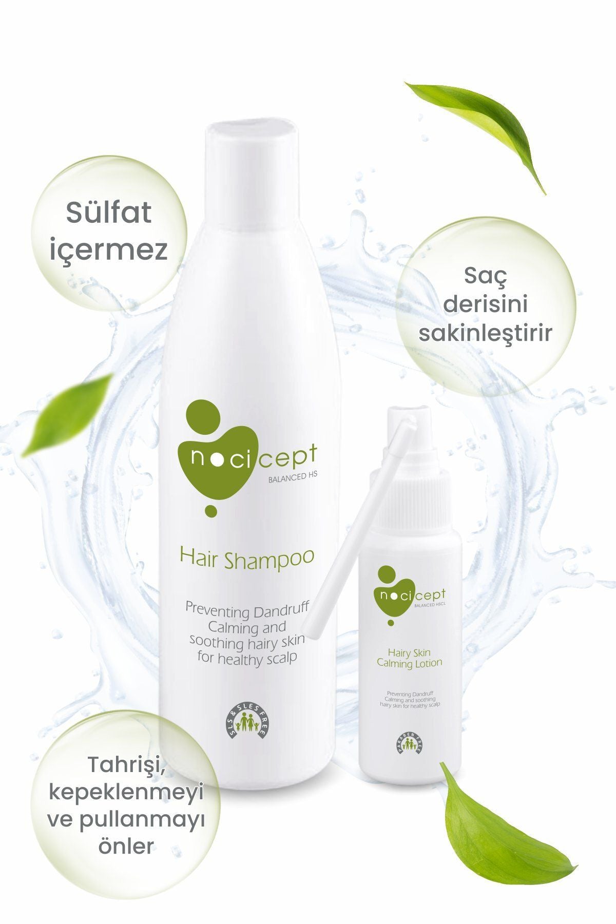 Balanced Hs & Hscl Hair Shampoo & Hair Lotion 250 Ml & 30 Ml