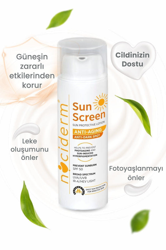 Sun Screen 50 ml Leke Karşıtı Güneş Kremi