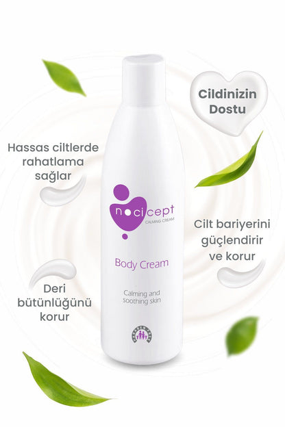 Body Cream 300 ml / Hassas Vücut Bakımında Nemlendirici ve Yatıştırıcı Krem