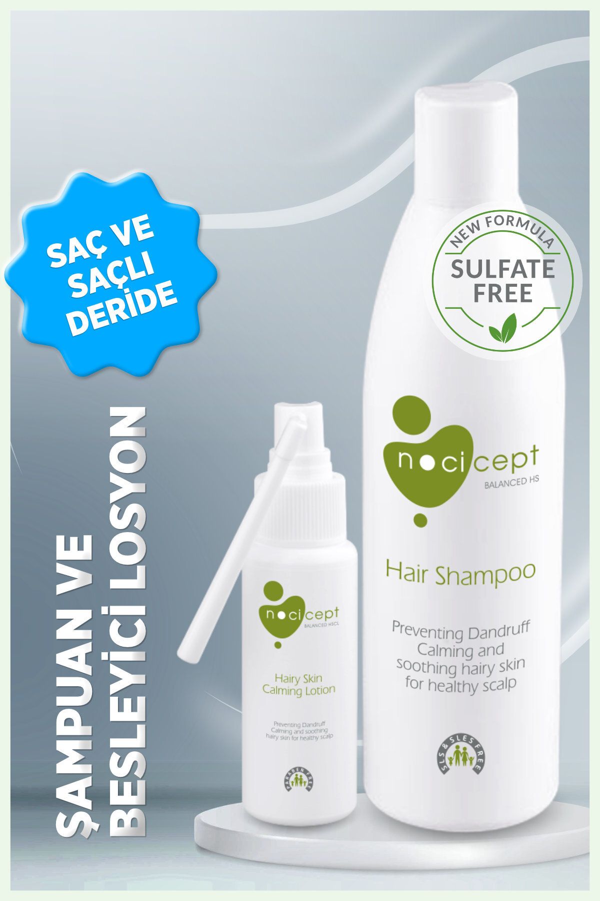 Balanced Hs & Hscl Hair Shampoo & Hair Lotion 250 Ml & 30 Ml