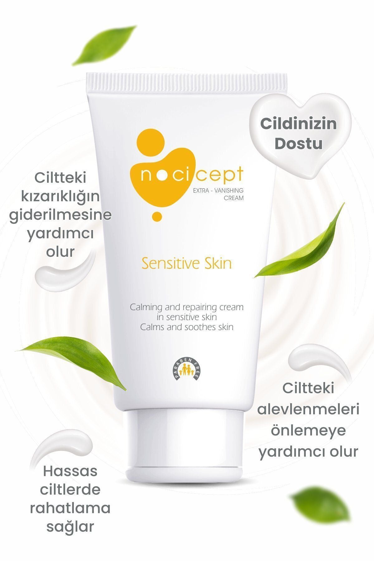Sensitive Skin Cream 75 ml / Yüz Ve Hassas Bölgelerde Yatıştırıcı Ve Nemlendirici Krem