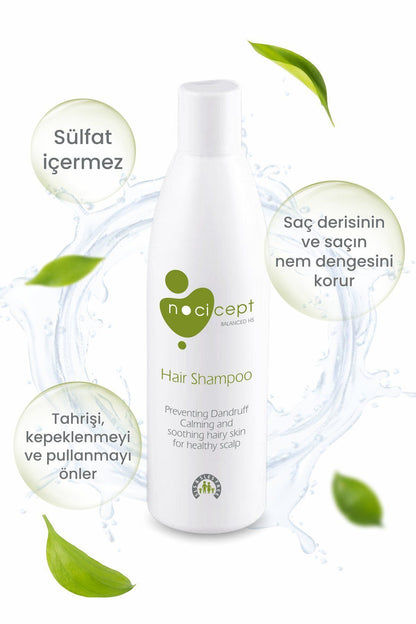 Hair Shampoo 300 ml Hassas Saç Derisinde Yatıştırıcı Sülfat Içermeyen Saç Şampuanı
