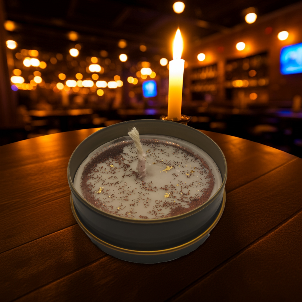 Kahve aromalı mum 75 CC 12 saat yanma süresi