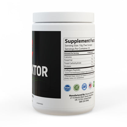 Collagen Peptides Type I & III Supplement (350g, 12.3oz)