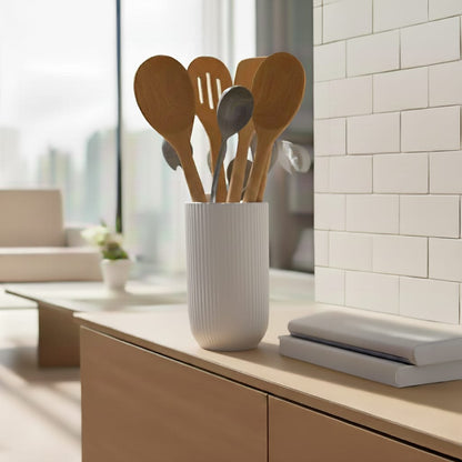 Modern Minimalist Mutfak Kaşıklığı Kaymaz Tabanlı, Dekoratif Kaşık