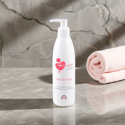Nocicept Liquid Soap 300 ml / Kuru, Tahriş Olmuş, Hassas Ciltlerin Sülfatsız El ve Yüz Temizleyicisi