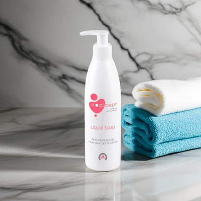 Nocicept Liquid Soap 300 ml / Kuru, Tahriş Olmuş, Hassas Ciltlerin Sülfatsız El ve Yüz Temizleyicisi