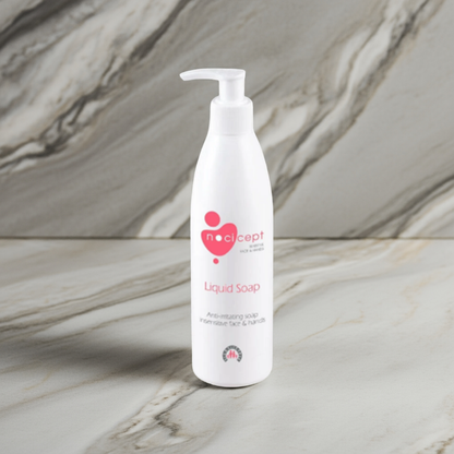 Nocicept Liquid Soap 300 ml / Kuru, Tahriş Olmuş, Hassas Ciltlerin Sülfatsız El ve Yüz Temizleyicisi