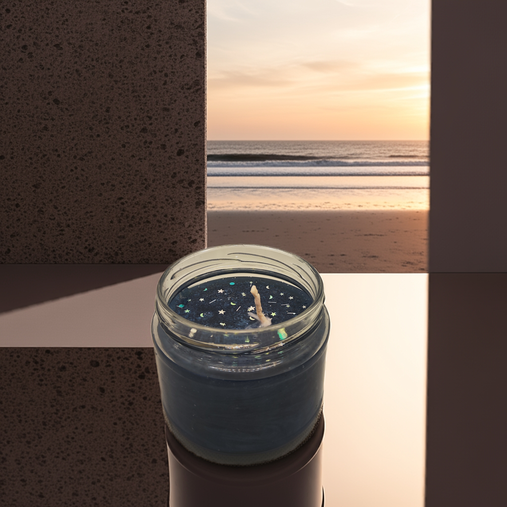 Okyanus Esintili mum kavonaz 330cc 32 saat yanma süresi