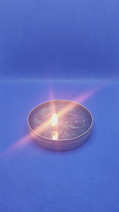 Mango aromalı 75cc altin süs motifli mum