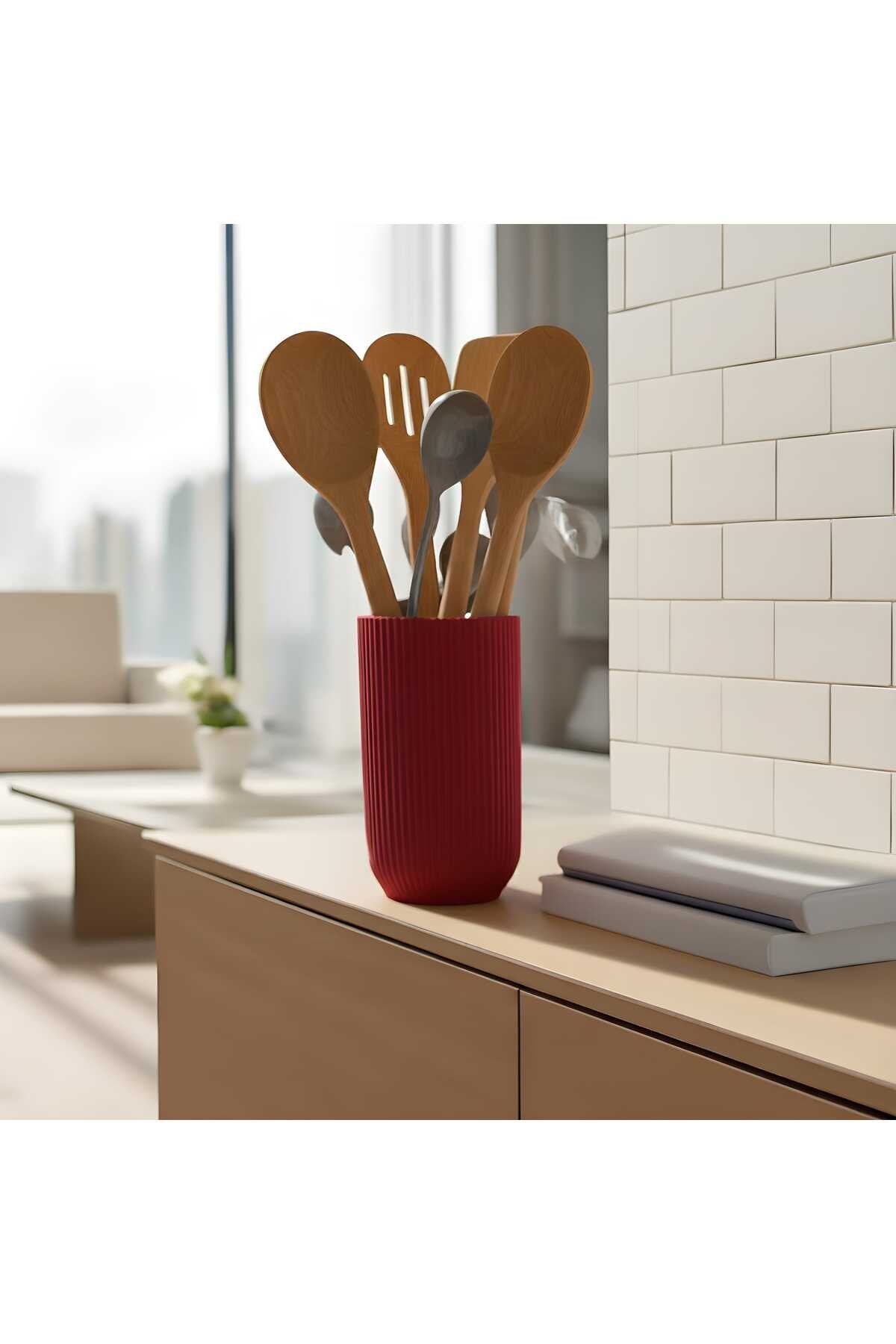 Modern Minimalist Mutfak Kaşıklığı Kaymaz Tabanlı, Dekoratif Kaşık