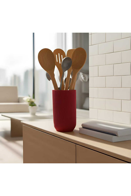 Modern Minimalist Mutfak Kaşıklığı Kaymaz Tabanlı, Dekoratif Kaşık