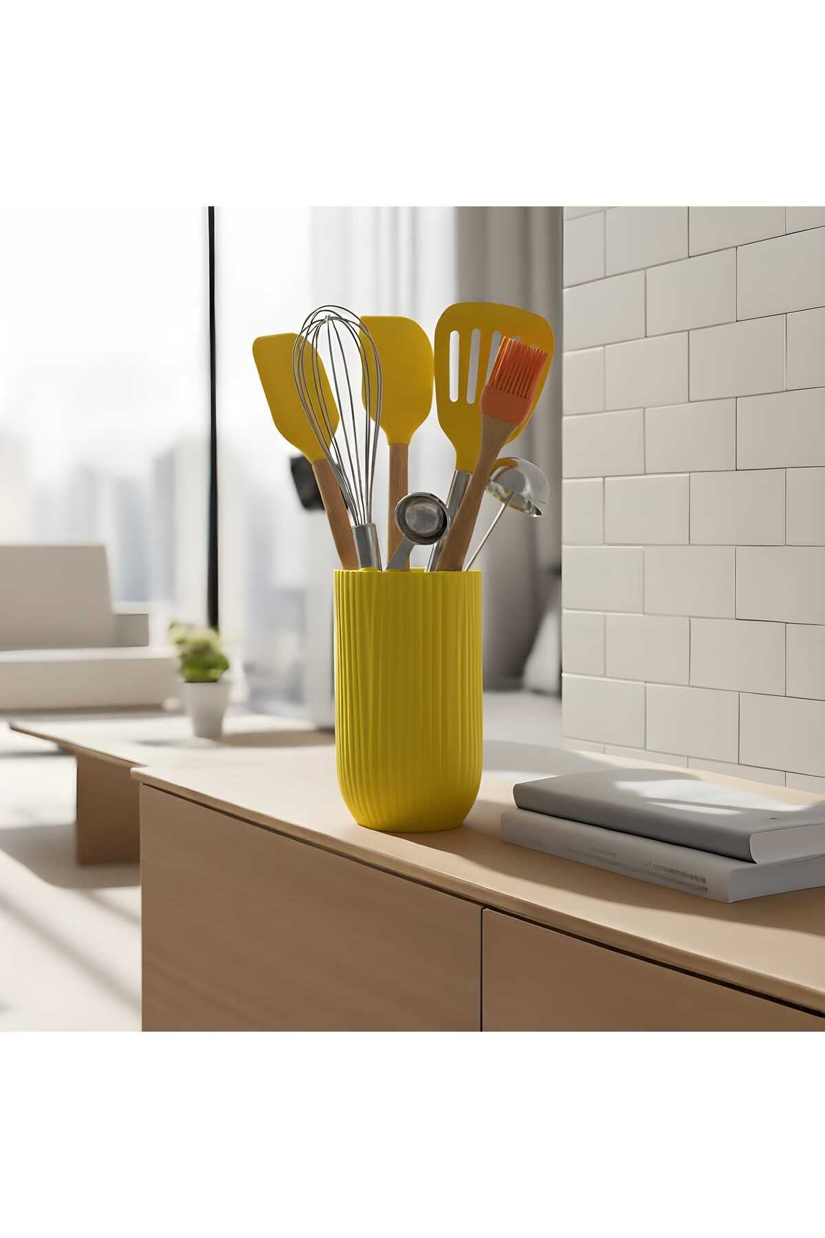 Modern Minimalist Mutfak Kaşıklığı Kaymaz Tabanlı, Dekoratif Kaşık