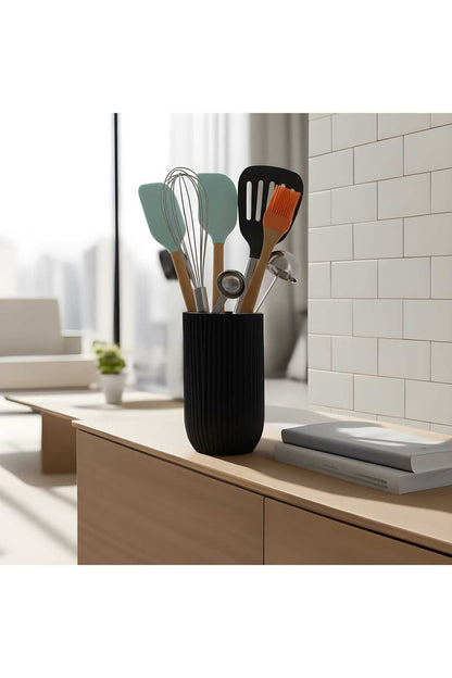 Modern Minimalist Mutfak Kaşıklığı Kaymaz Tabanlı, Dekoratif Kaşık